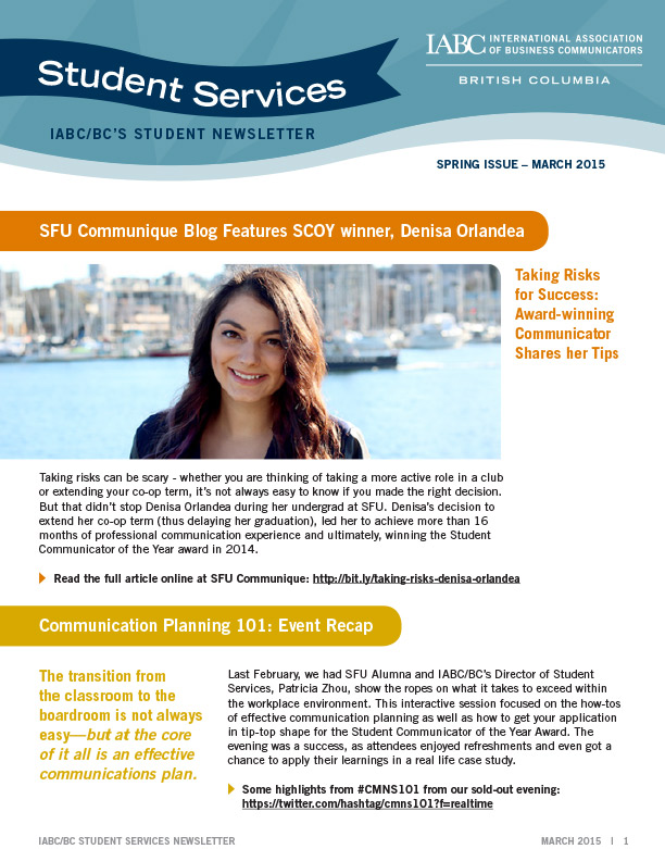 IABCBC-Student-Newsletter-March-2015-1