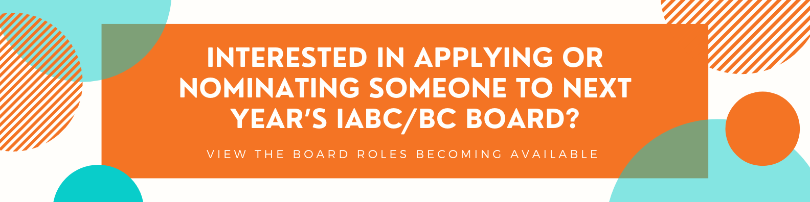 Apply for the IABC/BC Board